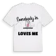 Någon i Llandrindod älskar mig t-shirt