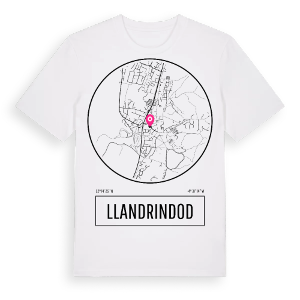 Llandrindod t-shirt – ekologisk bomull t-shirt från Pinshirt