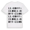Llandyfaelog ordlek t-shirt