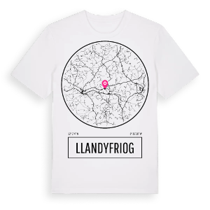 Llandyfriog t-shirt – ekologisk bomull t-shirt från Pinshirt