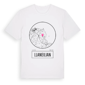 Llaneilian t-shirt – ekologisk bomull t-shirt från Pinshirt