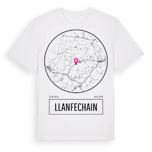 Llanfechain t-shirt – ekologisk bomull t-shirt från Pinshirt