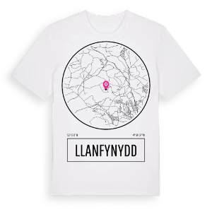 Llanfynydd t-shirt – ekologisk bomull t-shirt från Pinshirt