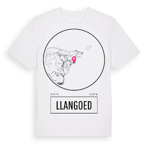 Llangoed t-shirt – ekologisk bomull t-shirt från Pinshirt