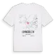 Llangollen karta t-shirt
