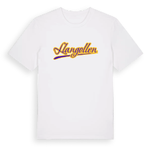 Llangollen baseball t-shirt – ekologisk bomull t-shirt från Pinshirt