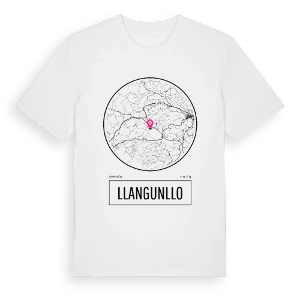Llangunllo t-shirt – ekologisk bomull t-shirt från Pinshirt