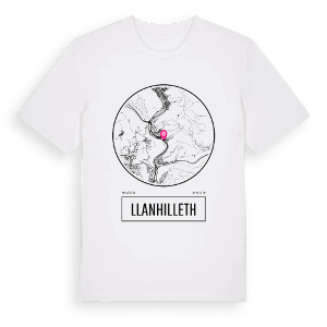 Llanhilleth t-shirt – ekologisk bomull t-shirt från Pinshirt