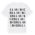 Llanishen ordlek t-shirt