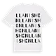 Llanishen ordlek t-shirt