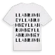 Llanrumney ordlek t-shirt