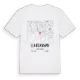 Llansannan karta t-shirt