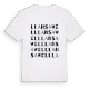 Llansawel ordlek t-shirt