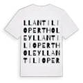 Llantilio Pertholey ordlek t-shirt
