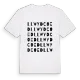 Llwydcoed ordlek t-shirt