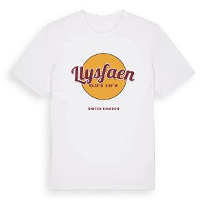 Llysfaen cirkel t-shirt – ekologisk bomull t-shirt från Pinshirt