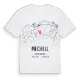 Mechell karta t-shirt