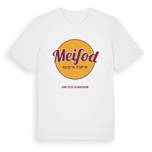Meifod cirkel t-shirt – ekologisk bomull t-shirt från Pinshirt
