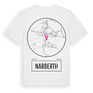 Narberth t-shirt – ekologisk bomull t-shirt från Pinshirt