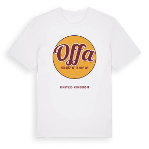 Offa cirkel t-shirt – ekologisk bomull t-shirt från Pinshirt