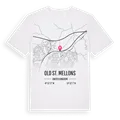 Old St. Mellons karta t-shirt