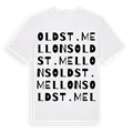 Old St. Mellons ordlek t-shirt