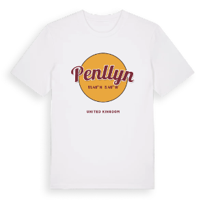 Penllyn cirkel t-shirt – ekologisk bomull t-shirt från Pinshirt