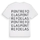 Pentrefoelas ordlek t-shirt