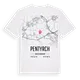 Pentyrch karta t-shirt
