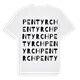Pentyrch ordlek t-shirt