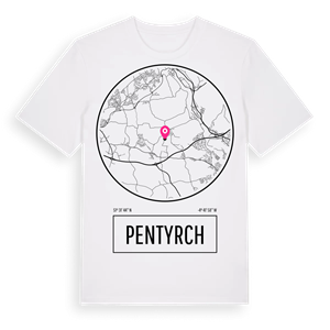 Pentyrch t-shirt – ekologisk bomull t-shirt från Pinshirt