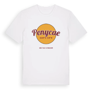Penycae cirkel t-shirt – ekologisk bomull t-shirt från Pinshirt