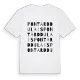 Pontarddulais ordlek t-shirt