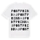 Pontprennau ordlek t-shirt