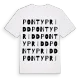 Pontypridd ordlek t-shirt