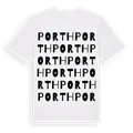 Porth ordlek t-shirt