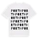 Porth ordlek t-shirt
