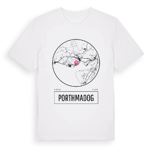 Porthmadog t-shirt – ekologisk bomull t-shirt från Pinshirt
