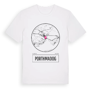 Porthmadog t-shirt – ekologisk bomull t-shirt från Pinshirt