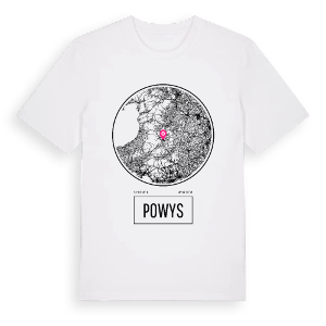 Powys t-shirt – ekologisk bomull t-shirt från Pinshirt