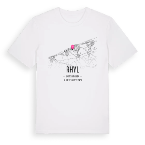 Rhyl karta t-shirt – ekologisk bomull t-shirt från Pinshirt