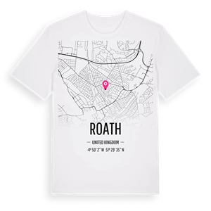 Roath karta t-shirt – ekologisk bomull t-shirt från Pinshirt