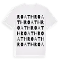 Roath ordlek t-shirt