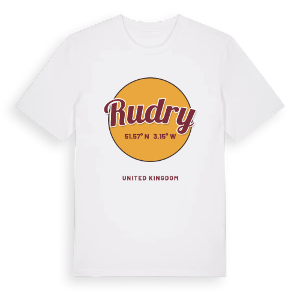 Rudry cirkel t-shirt – ekologisk bomull t-shirt från Pinshirt