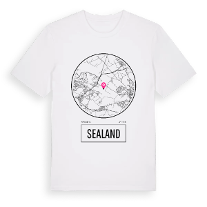 Sealand t-shirt – ekologisk bomull t-shirt från Pinshirt