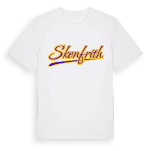 Skenfrith baseball t-shirt – ekologisk bomull t-shirt från Pinshirt
