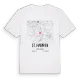 St. Harmon karta t-shirt