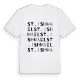 St. Ishmael ordlek t-shirt