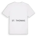 Jag älskar St. Thomas t-shirt stort tryck