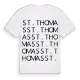 St. Thomas ordlek t-shirt